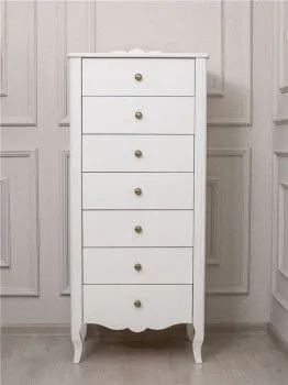 Комод Версаль узкий (белый)