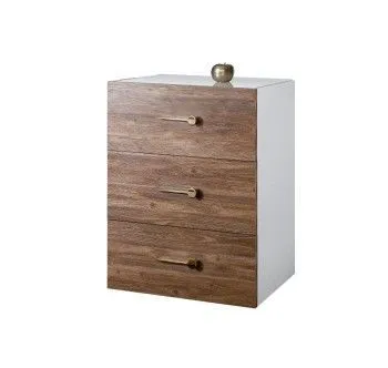 Комод Bogemia Fly Wood Wo (Белый) (Lakobel/Золото) БМКМ-1