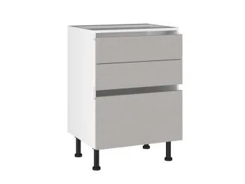 Стол с ящиками СЯ-60, Виста (600*523*870) Экокожа Бежевый, 26419