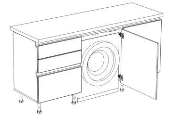 Фальш панель ФС-65, Женева (646*16*680) Синий софт, 22525