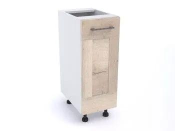 Стол С-30, Дублин (300*470*820) Дуб галифакс белый, 21601