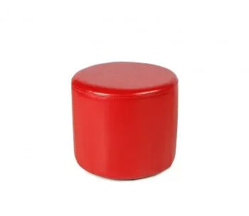 Пуф круглый ПФ-5 (Красный)