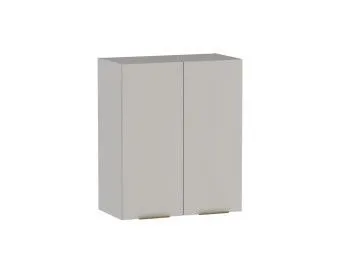 Шкаф ШГ-60 2-х дверный, Монза (600*316*720) Экокожа Бежевый, 23144