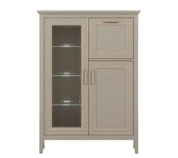 Тумба Классик KOM1W1D1B с подсветкой