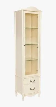 Шкаф-витрина Джульетта (дуб шампань)