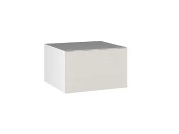 Шкаф АПГ-60 (360), Виста (600*586*360) Экокожа Белый, 26239