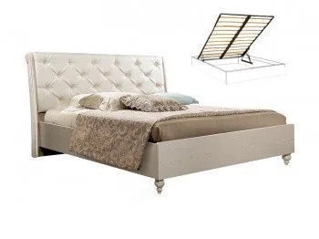 Кровать с подъемным механизмом Венеция дуб седан ВНКР140-1[3]