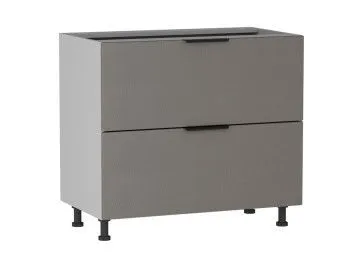 Стол с ящиками СЯ-2-90, Ватель (900*523*820) Экокожа Мокко, 23724