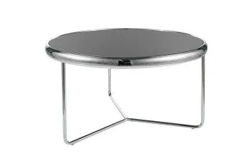Стол журнальный Signal SCARLET (черный/хром)