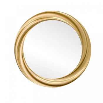 Зеркало круглое 1713(1) золото