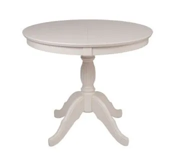 Стол обеденный Лилия-0090 (слоновая кость 9001)
