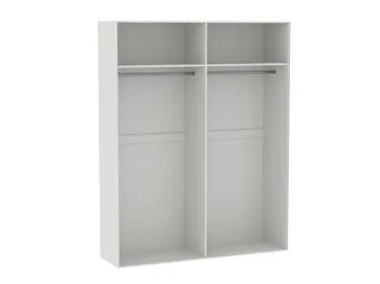 Шкаф 4-дверный (без дверей), Аврора (1812*522*2304) Дуб Мария/Кашемир, 12715