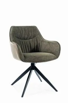 Стул кухонный SIGNAL SEMPRE Brego 77/Buffalo 10 (оливковый/оливковый/черный)