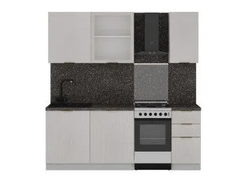Кухня Монза (возможный вариант комплектации 1)