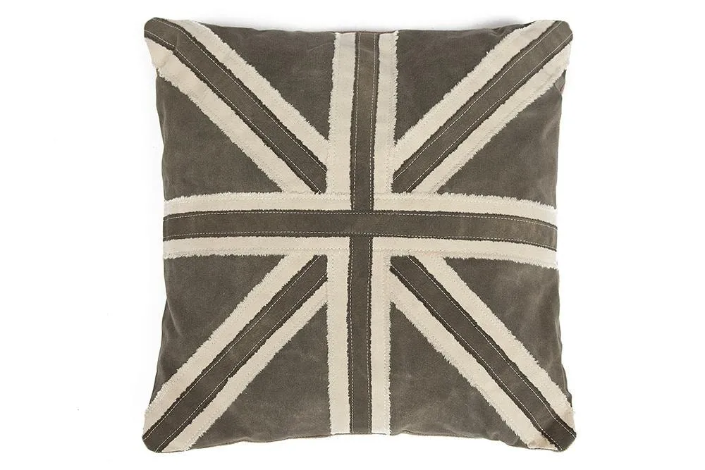 Подушка Secret De Maison BRITAIN Коричневый, Белый