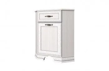 Центральный склад - Тумба Тиффани 1D1SU угловая вудлайн кремовый