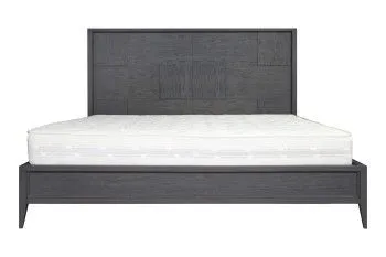 Кровать двуспальная Сидней 160х200, дуб графит