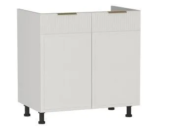 Стол под мойку СМ-80, Берта (800*525*820) Экокожа Белый, 25316