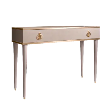 Стол туалетный Римини (Латте/Золото) РМСТ-1