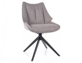 Стул кухонный поворотный Signal CODA Brego 07 (светло-серый/черный)