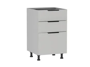 Стол с ящиками СЯ-50 (176/356), Ватель (500*523*820) Экокожа Белый, 23918