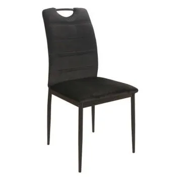 Стул кухонный SIGNAL RIP VELVET (черный)