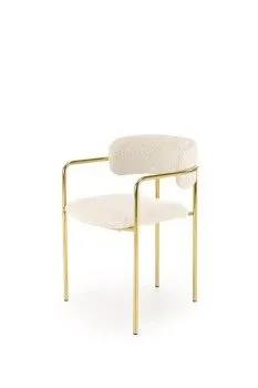 Стул кухонный Halmar K537 (кремовый/золотой)