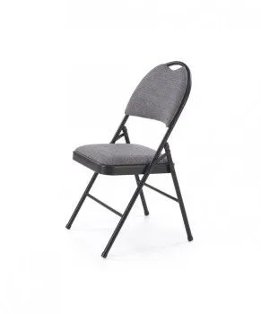 Стул складной Halmar K566 (черный/серый)