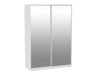 Шкаф купе с зеркальными дверями, Аврора (1624*604*2304) Дуб Мария/Кашемир