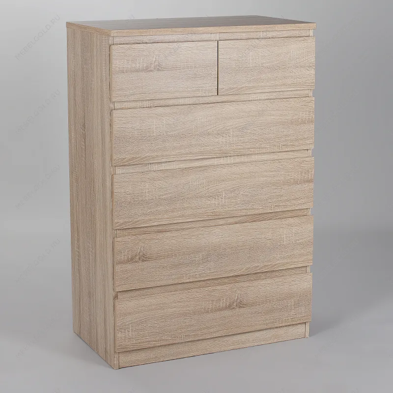 МАЛЬТА комод ИКЕА / IKEA 4+2 ящика 80х121 сонома