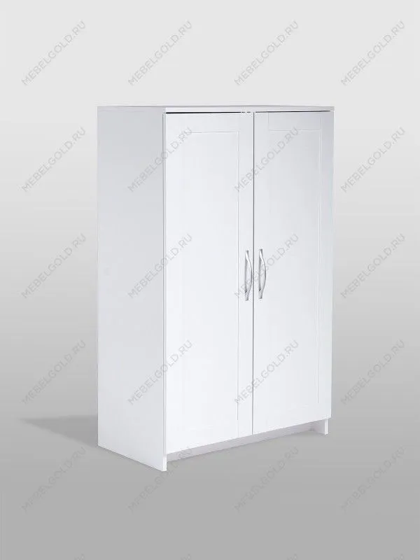 Тумба Сириус, 2 двери, 78х41х124 см, белая | изображение 5