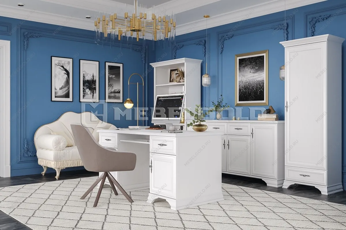 Шкаф Кентаки REG1D1S белый | изображение 3