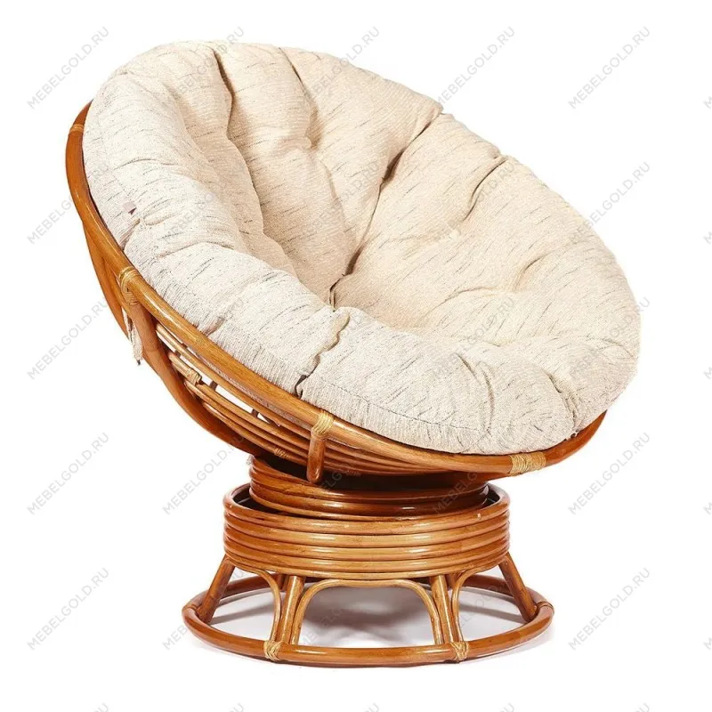 Кресло-качалка Papasan без подушки Светлый мед | изображение 6