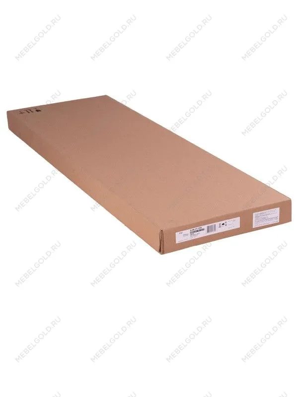 Полка навесная Сага, 2 секции, белая | изображение 8