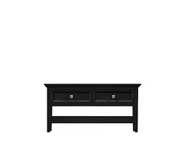 Столик журнальный 4 ящика Manhattan (Черный)