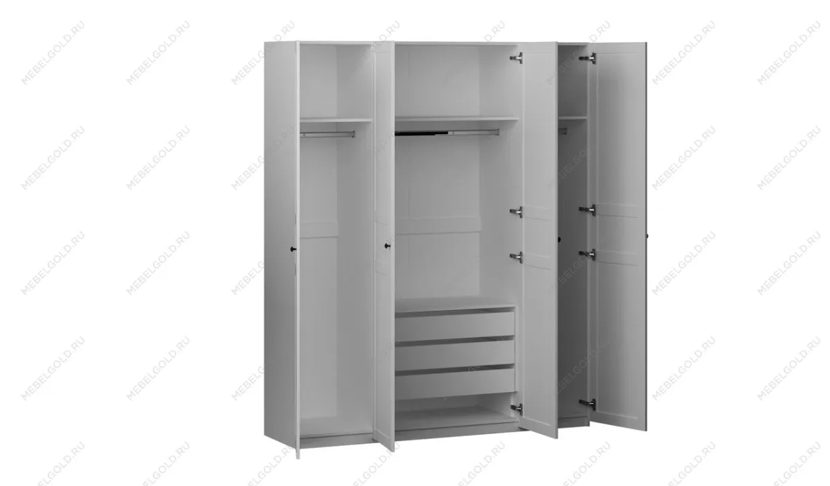 Дополнительные ящики в 4-х дверный шкаф, Фрея (884*490*646) Белый, 12514 | изображение 2