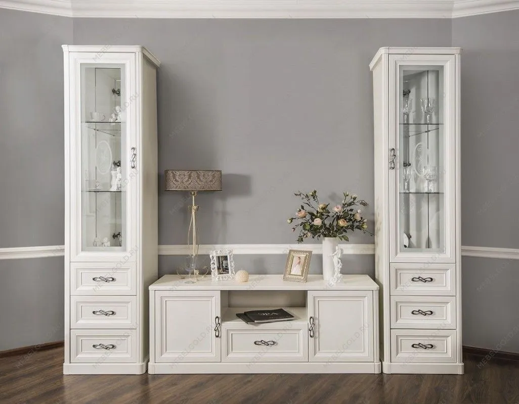 Витрина Мишель 1-ств белый матовый - Выставка Балашиха | изображение 2