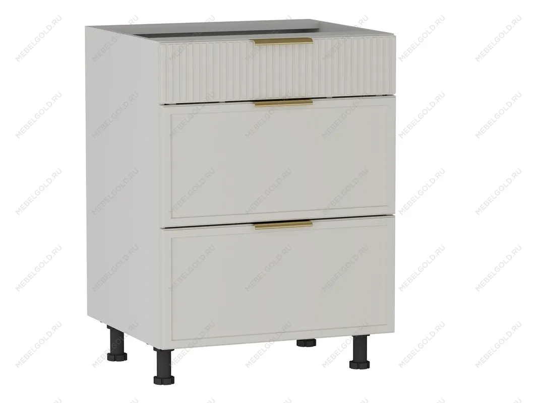 Стол с ящиками СЯ-60 (140/284), Берта (600*528*820) Светлый Мокко, 22927