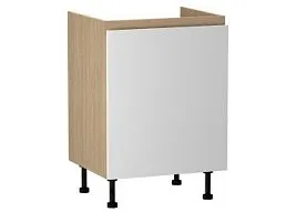 Дуб Палермо/Белый матовый