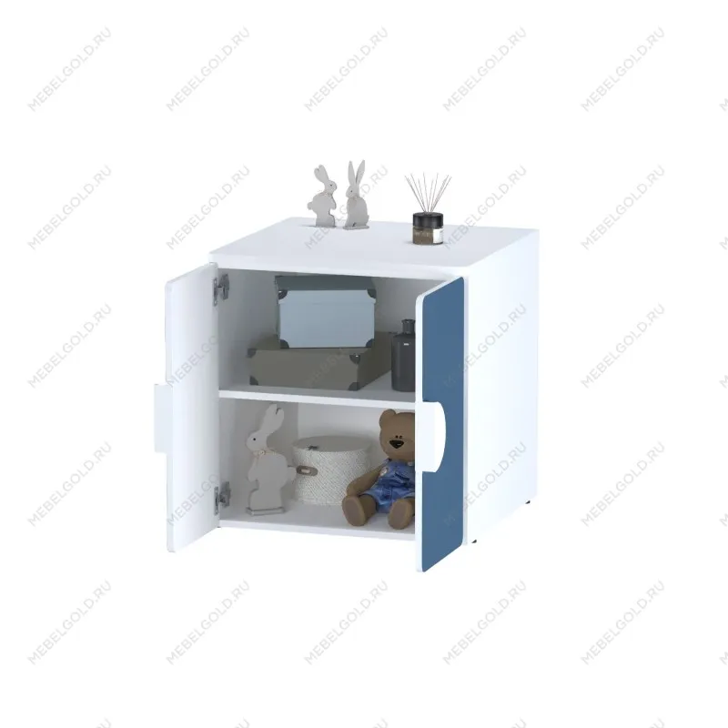 ПИКСИ шкаф распашной с 2 дверьми 60x57x63, озорной василек | изображение 2