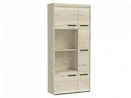 Пенал М-4 широкий, Мале (900*384*2000) Дуб галифакс белый, 31201