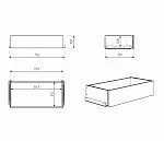 Ящик выдвижной к шкафу МАКС, 68х36х16 см, дуб сонома | изображение 7