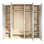 Шкаф Замира 5-дверный бежевый | изображение 1