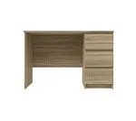 КАСТОР (KULLEN) стол письменный ИКЕА / IKEA 3 ящика 116х65 сонома | изображение 1