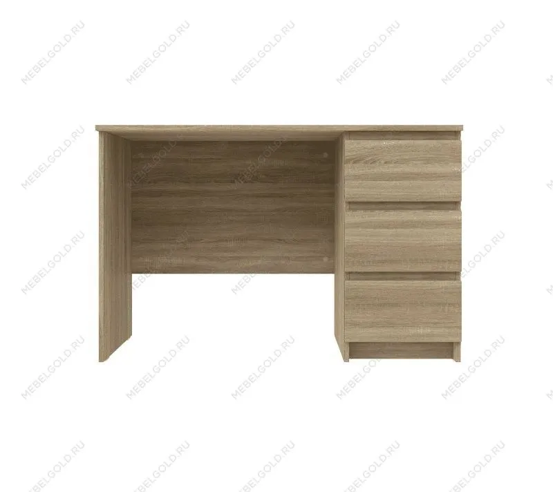 КАСТОР (KULLEN) стол письменный ИКЕА / IKEA 3 ящика 116х65 сонома | изображение 1