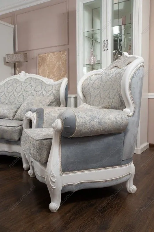 Кресло Мишель белый матовый | изображение 3