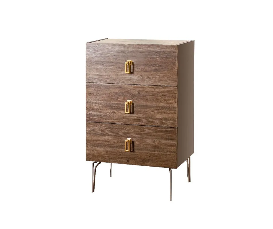 Комод Bogemia Wood Fa (Мокка) (Novabuk/Золото) БМКМ-1(Wo)