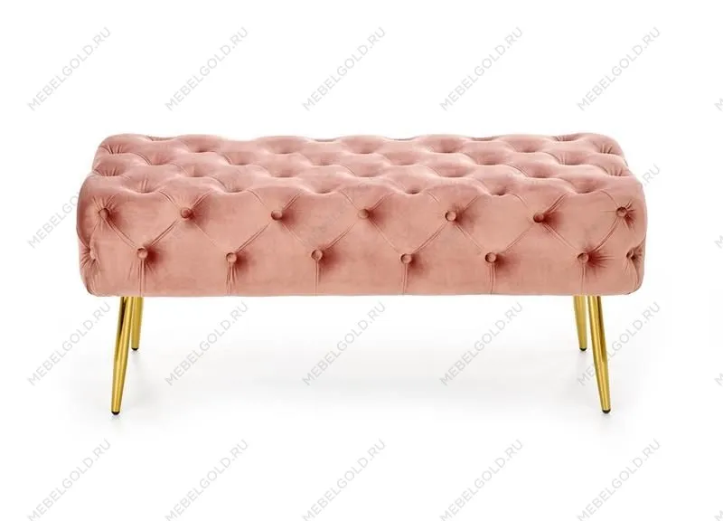 Скамья Halmar ATHENA (розовый/золотой) | изображение 6