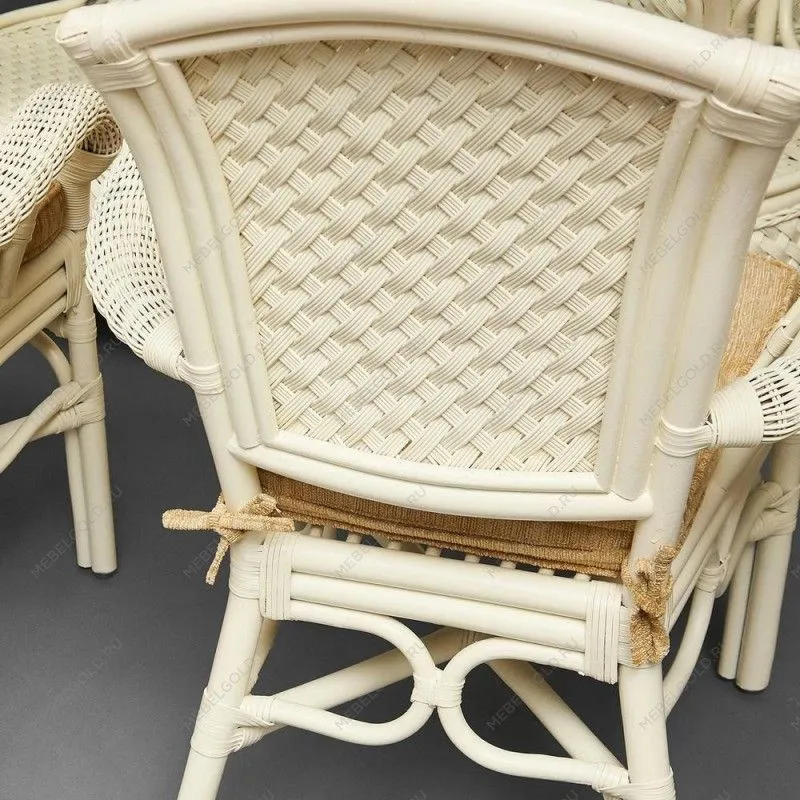 Комплект обеденный ANDREA GRAND Белый | изображение 21