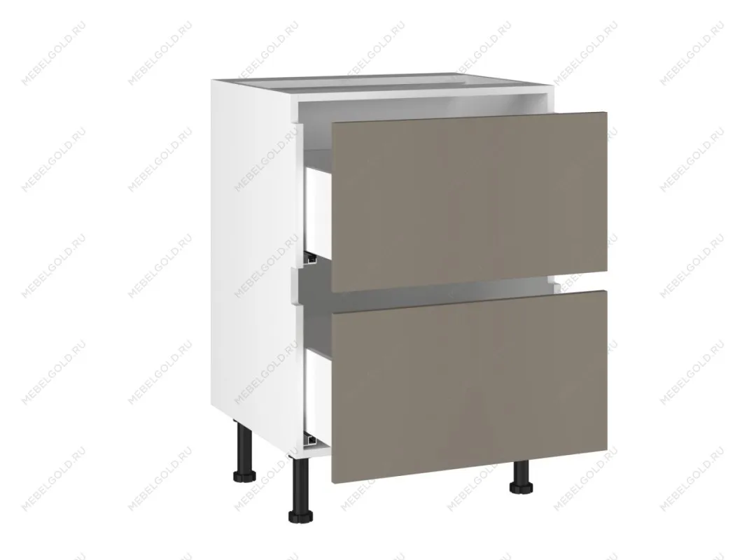 Стол с ящиками СЯ-(2)-60 Start Soft Boyard, Виста (600*523*870) Мокко, 25414 | изображение 1